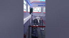 Cơ chế cổng chắn boom và bảng điều khiển