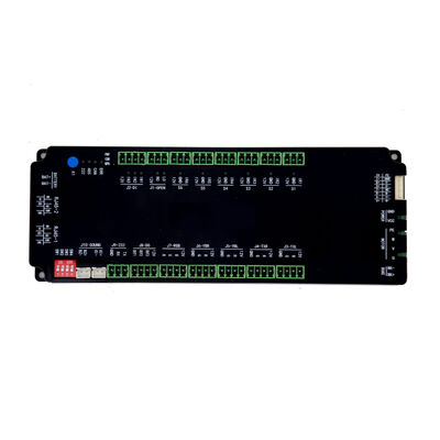 Ultra-Narrow 75mm Pedestrian Turnstile Controller Board - Servo Drive tích hợp, 6-pair IR Input, Voice & RGB Output
