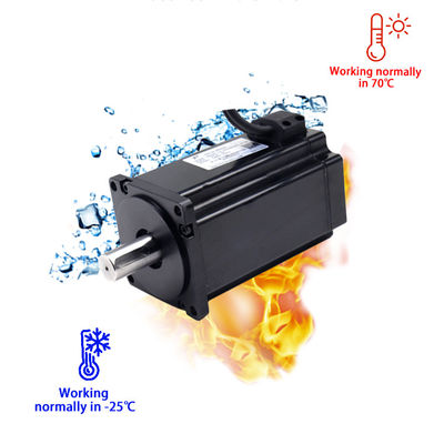 Động cơ Servo DC mô-men xoắn cao 5.6Nm không thấm nước Đường kính 24v 80mm